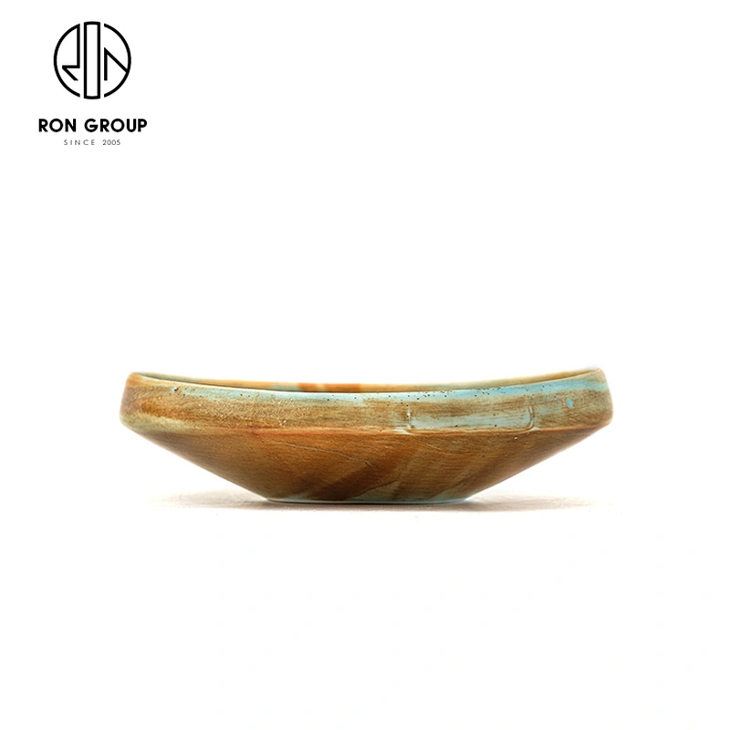 New Design Ceramic Soup Plate Restaurant Round Porcelain Plates
