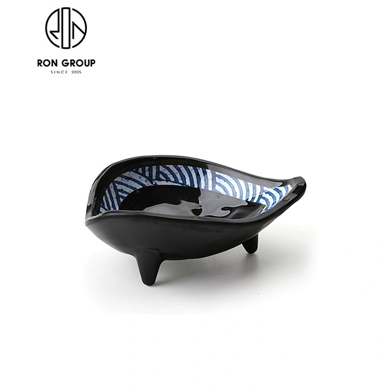 4''Japanese style hand painted ceramic rice bowls