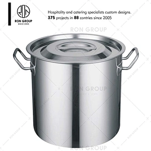 Commercial restaurant stainless steel large cooking pot for sale