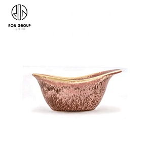 Wholesale 0.22KG Ceramic Kiln Powder Salad Bowl For Restaurant