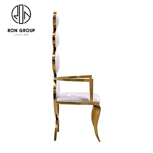 Comfortable Classic Stainless Steel Wedding Chairs For Sale