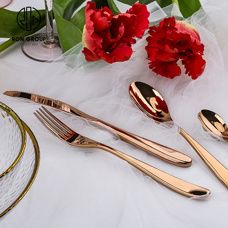 Wholesale Western Style Stainless Steel Cutlery Tableware Set For Restaurant