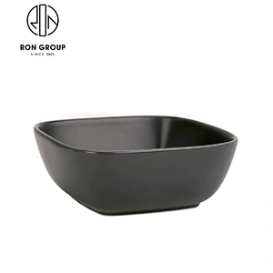 Wholesale Restaurant Matte Grey Color Round Ceramic Dinner Plate