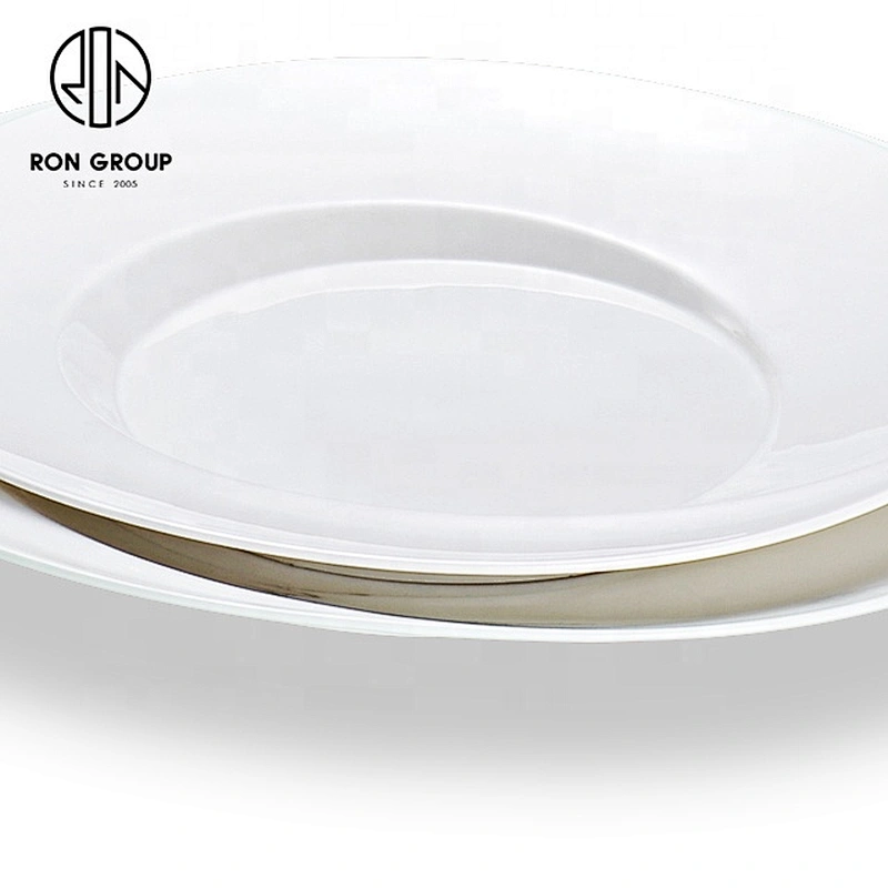 Guangdong Manufacturing Broadside Round Plate Bowl For Restaurants
