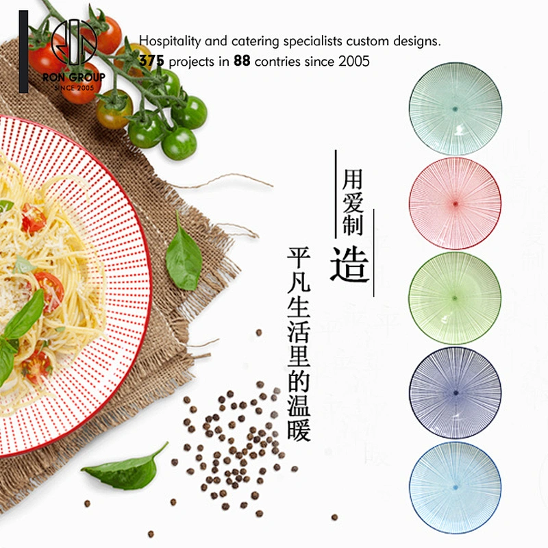 Wedding plate ceramic dinner plate
