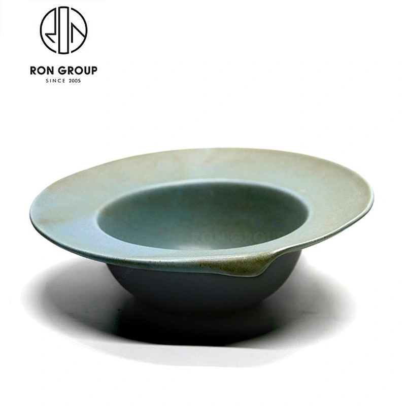Wholesale Custom Restaurant Round Ceramic Dinner Plate