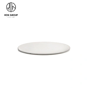 Wholesale Dinnerware Ceramic Butter Bread Food Plate Porcelain Round Dish