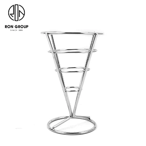 Hotel Restaurant Kitchen Small Size Stainless Steel Metal Wire French Fry Stand