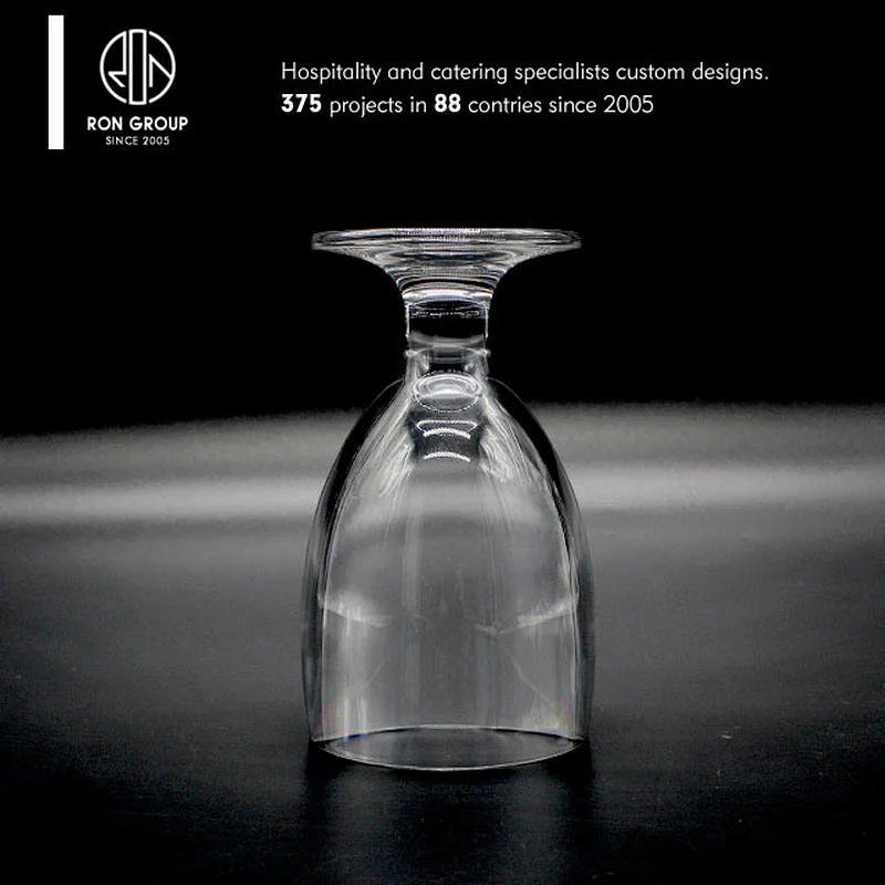 Foshan promotional restaurant food grade plastic water goblet