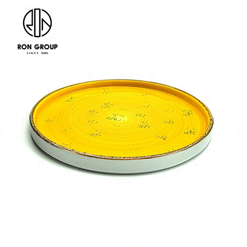 Classic Modern Exquisite Round Hotel Restaurant Dinnerware Plate