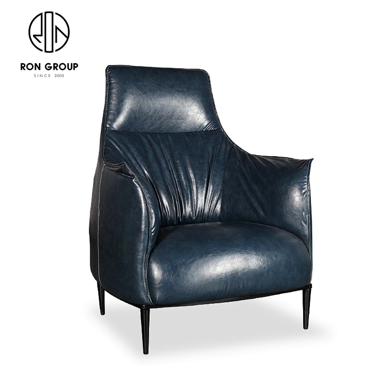 Modern Design High Density Foam Chair Leisure Living Room With Metal Leg