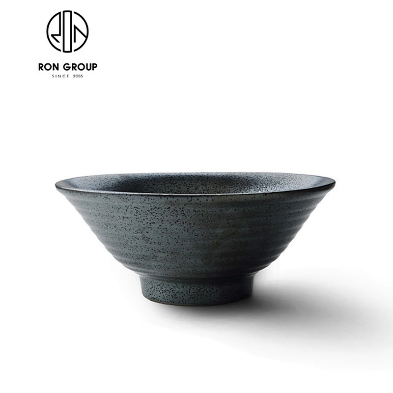 Wholesale Restaurant 6 Inch Matt Black Ceramic Bowl