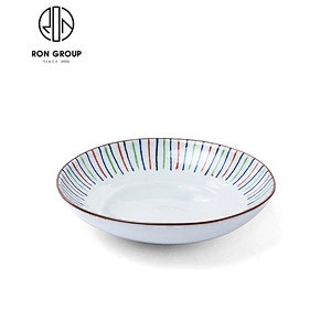 Hot sale hotel and restaurant round porcelain dinner plates
