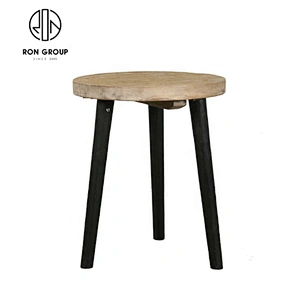 Customized Fashion Durable Wooden Hotel Dining Round Table For Sale