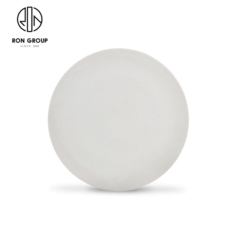 Wholesale Dinnerware Ceramic Butter Bread Food Plate Porcelain Round Dish