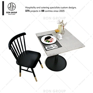 Hot Sale Beautiful Restaurant Table And Chair Set