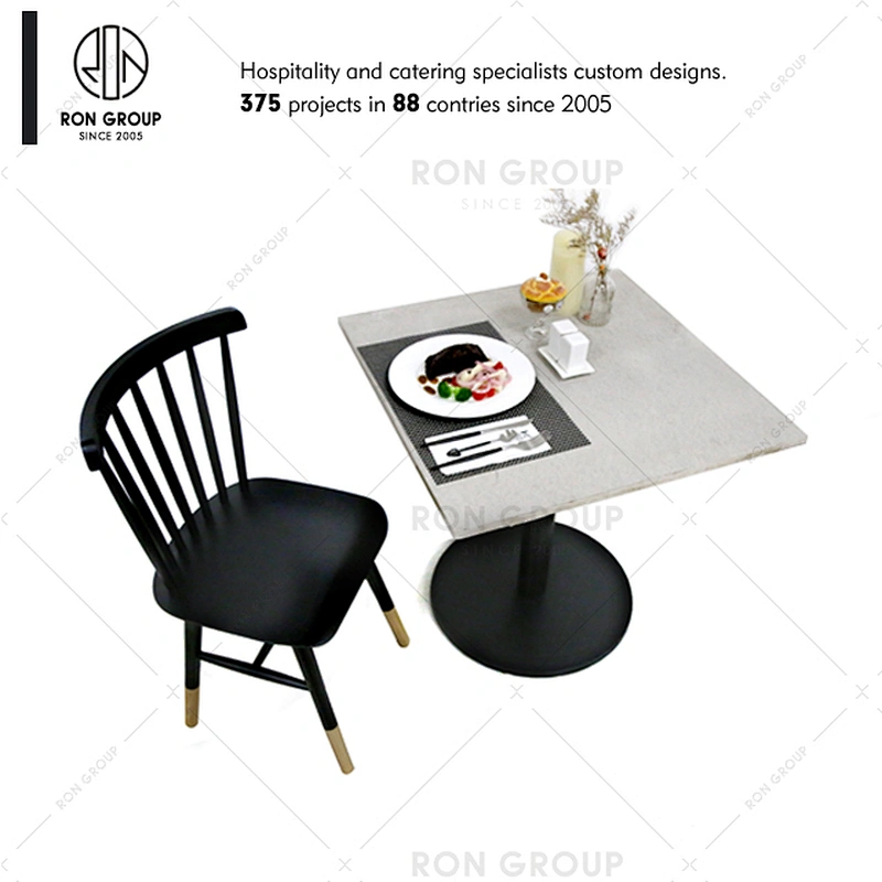 Hot Sale Beautiful Restaurant Table And Chair Set