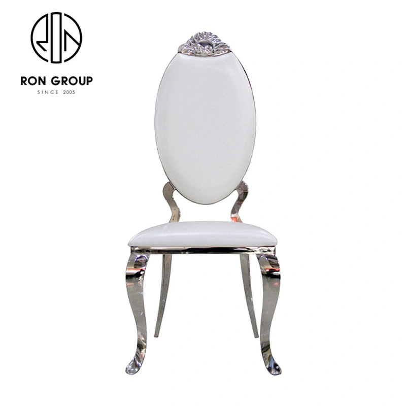 Restaurant Generic Classic Stainless Steel Wedding Hall Chairs