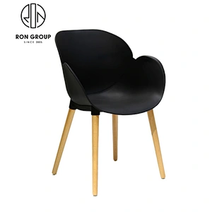 Wholesale Plastic Restaurant Black Chairs