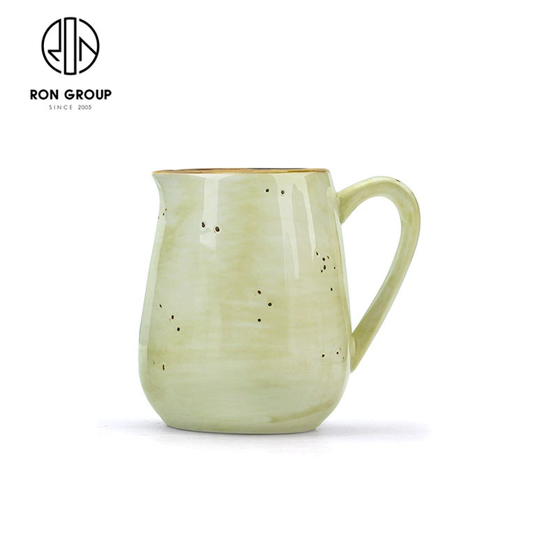 Hot Sale High Capacity Tableware Porcelain Coffee Pot Ceramic Milk Tea Cup