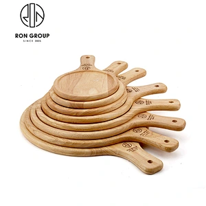 Restaurant Custom Carved Wood Food Serving Tray