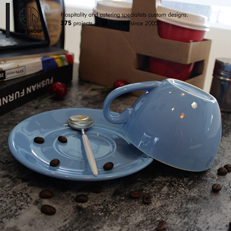 Customized ceramic colored espresso mug cups coffee