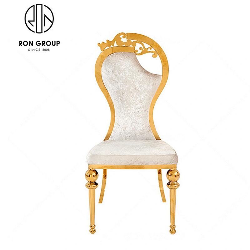 High quality modern stainless steel chairs for dinning