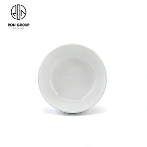 Western Restaurant Hotel Porcelain Rice Soup Salad Round Bowl