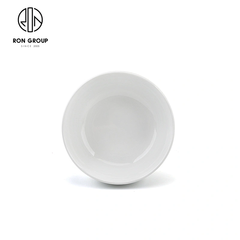 Western Restaurant Hotel Porcelain Rice Soup Salad Round Bowl