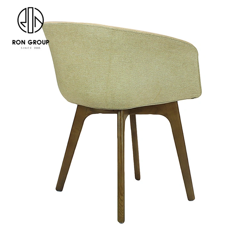 Creative Wood Armchair Vintage Dining Chairs For Restaurant