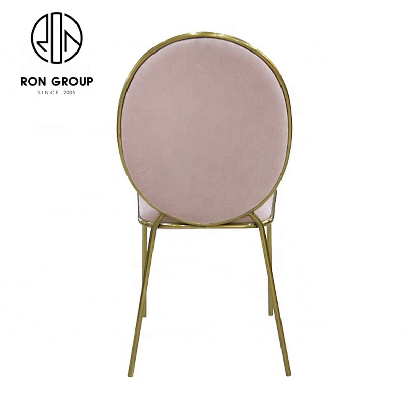 Portable Modern Dinning Stainless Steel Restaurant Chair