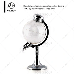 Custom logo bar restaurant plastic 3L beer water dispenser