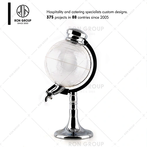 Custom logo bar restaurant plastic 3L beer water dispenser