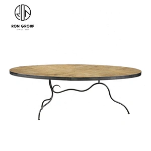 High Quality Modern Classic Durable Portable Oval Round Table