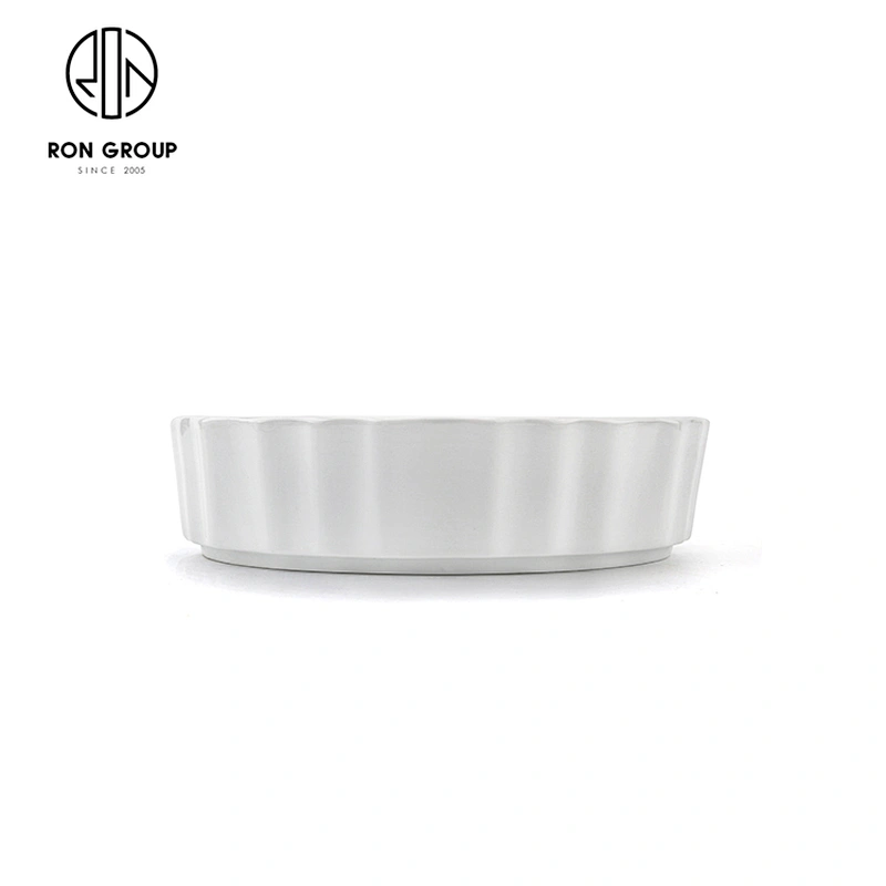 Wholesale Dinnerware Porcelain Serving Round Deep Soup Plate For Hotel Restaurant
