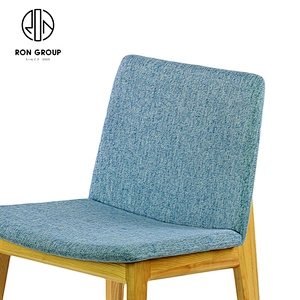 Customized Restaurant Solid Wood Frame Stackable Luxury Modern Dining Chairs