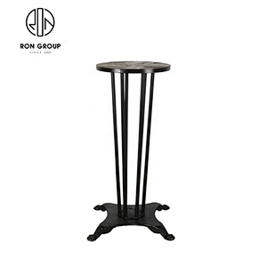 Good Quality Portable Restaurant 80*80*114 High Cast Iron Table
