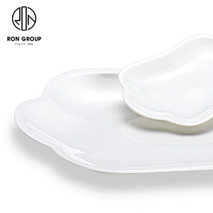Wholesale Direct Selling Restaurant And Hotel Porcelain Noble Dish Plate