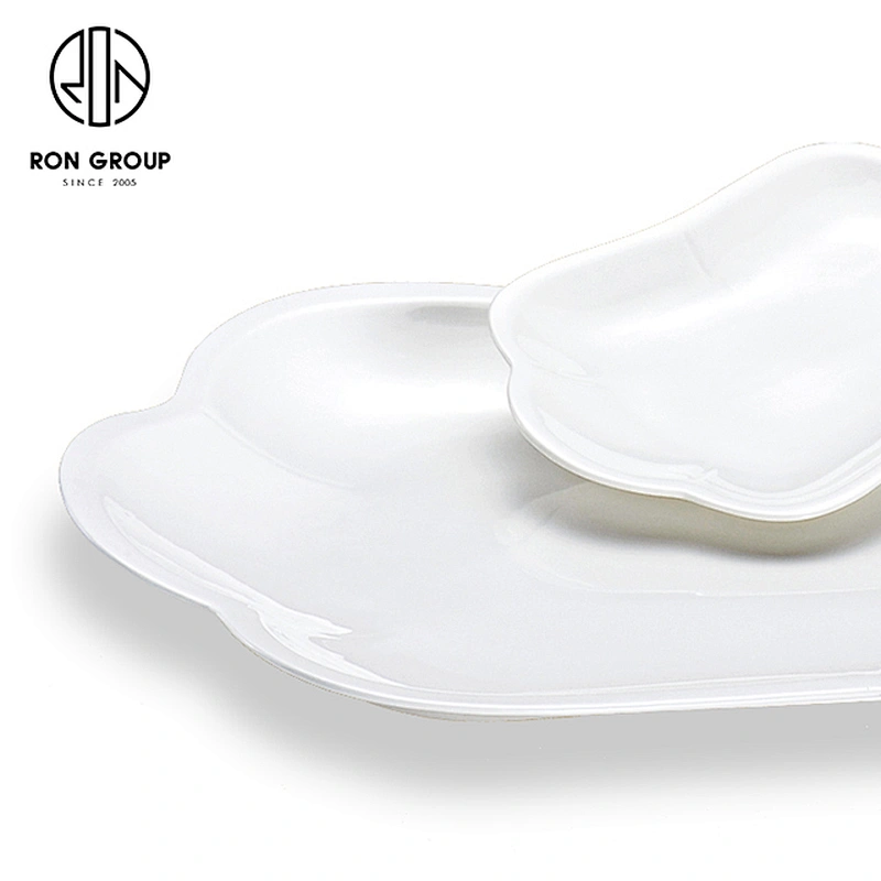Wholesale Direct Selling Restaurant And Hotel Porcelain Noble Dish Plate