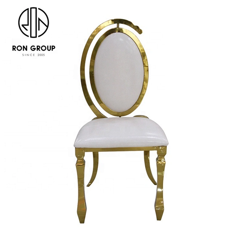 Modern Luxury Indoor Furniture Stainless Steel Legs Dining Chair