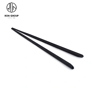 Hot Sale Hotel Restaurant Slanting Style Black Color Japanese design chopsticks