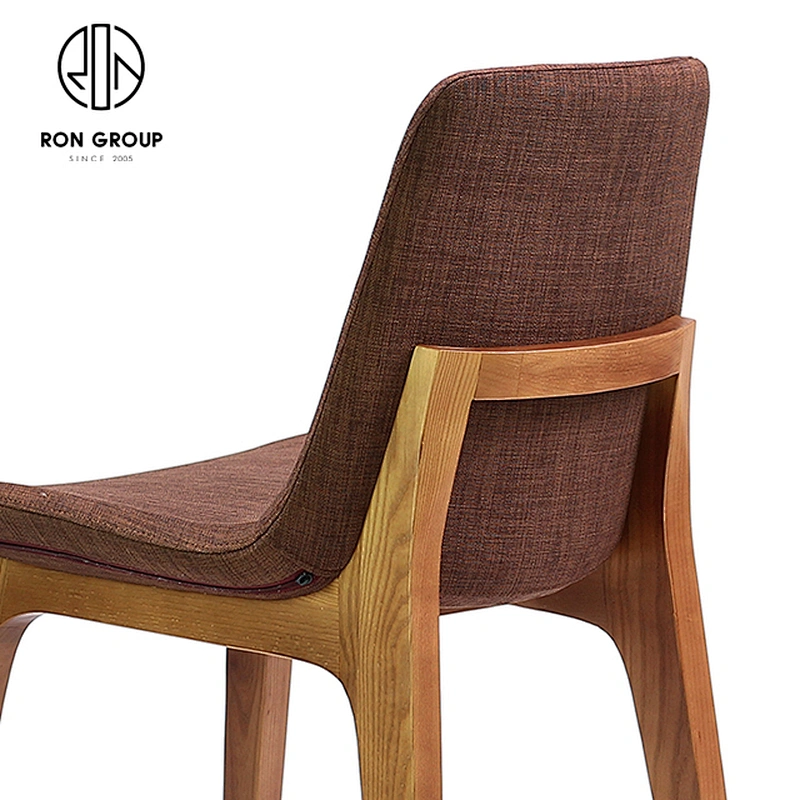 High Back Restaurant Wooden Design Industrial Dining Chair