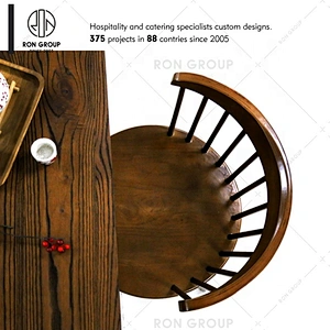 Good Quality Restaurant Portable Solid Wood Modern Luxury Chair