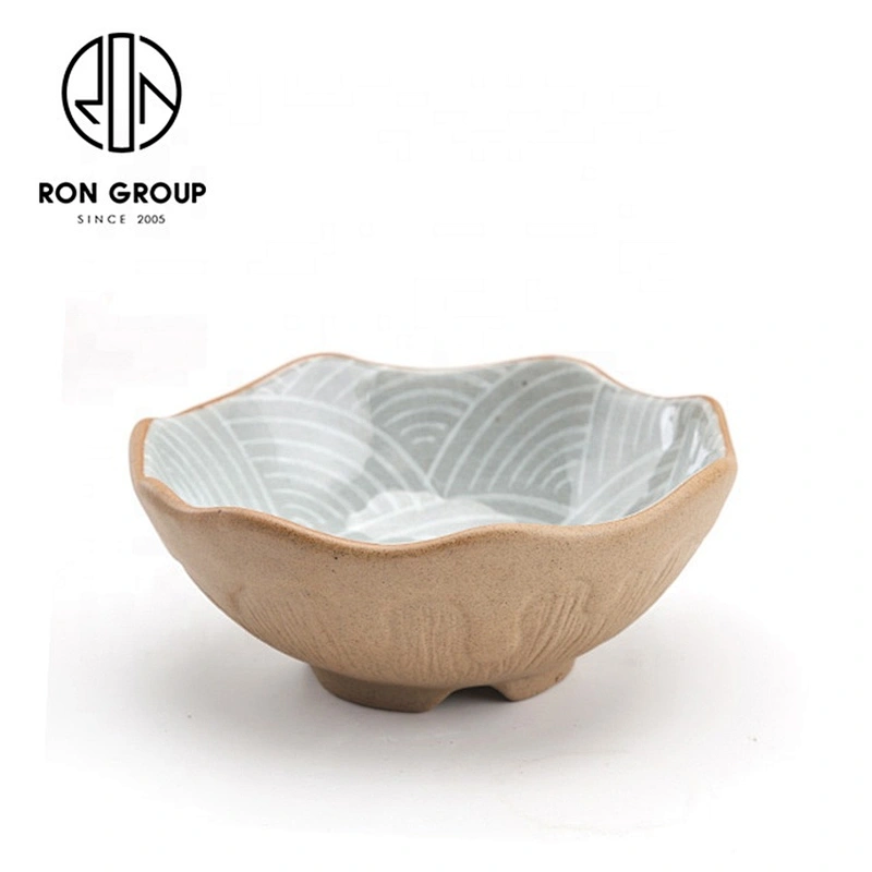 Lightweight Large Capacity Irregular Special Shape Round Bowl