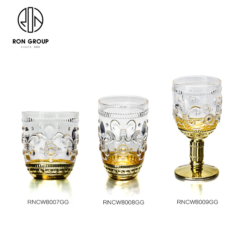 Wholesale Clear Crystal Glass Cup Wine Beverage Milk Juice Whisky Glass