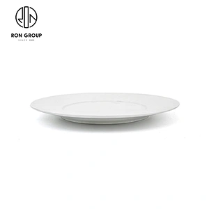 Best Selling Durable Round Porcelain Dinner Plate For Restaurant Catering