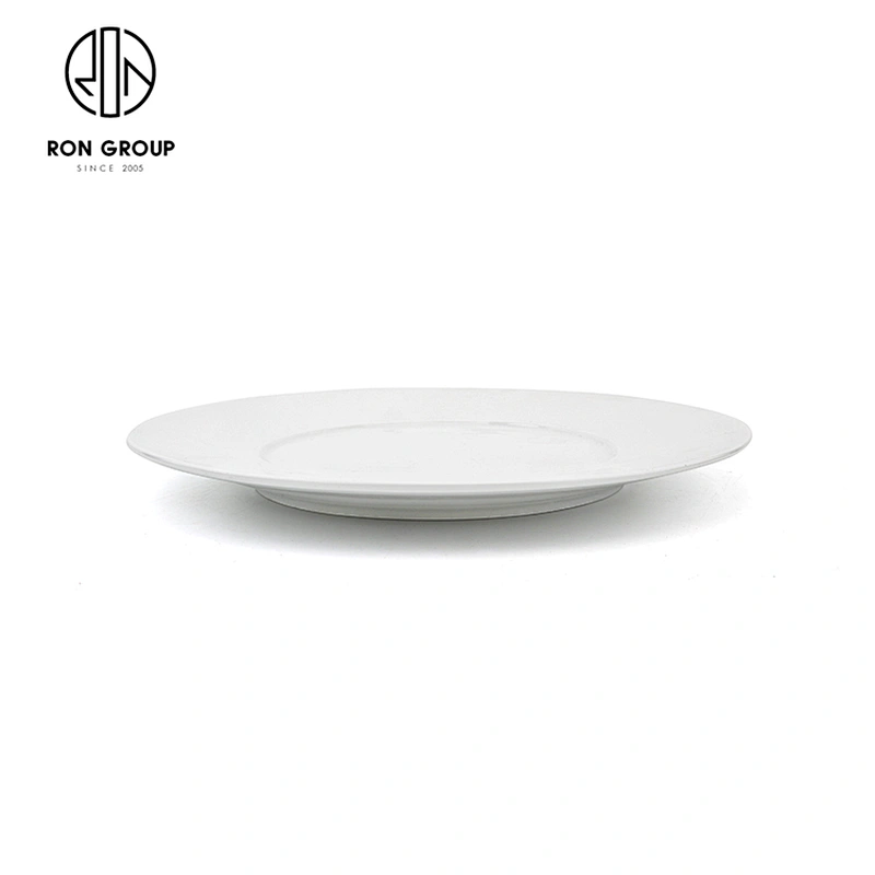Best Selling Durable Round Porcelain Dinner Plate For Restaurant Catering