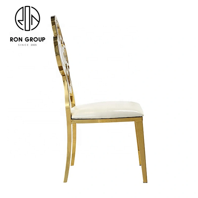 Modern Restaurant Furniture Stainless Steel Wedding Chair