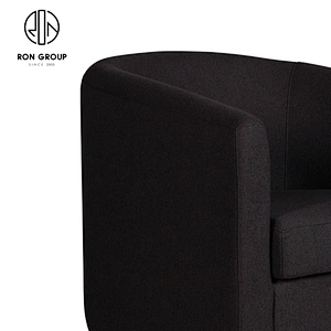 Modern Furniture Linen High Density Foam Wood Frame Leisure Living Room Chair