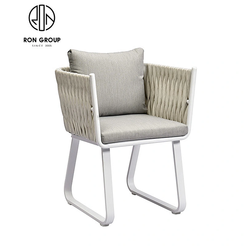 Good Design Outdoor Aluminium Rattan Dining Chair